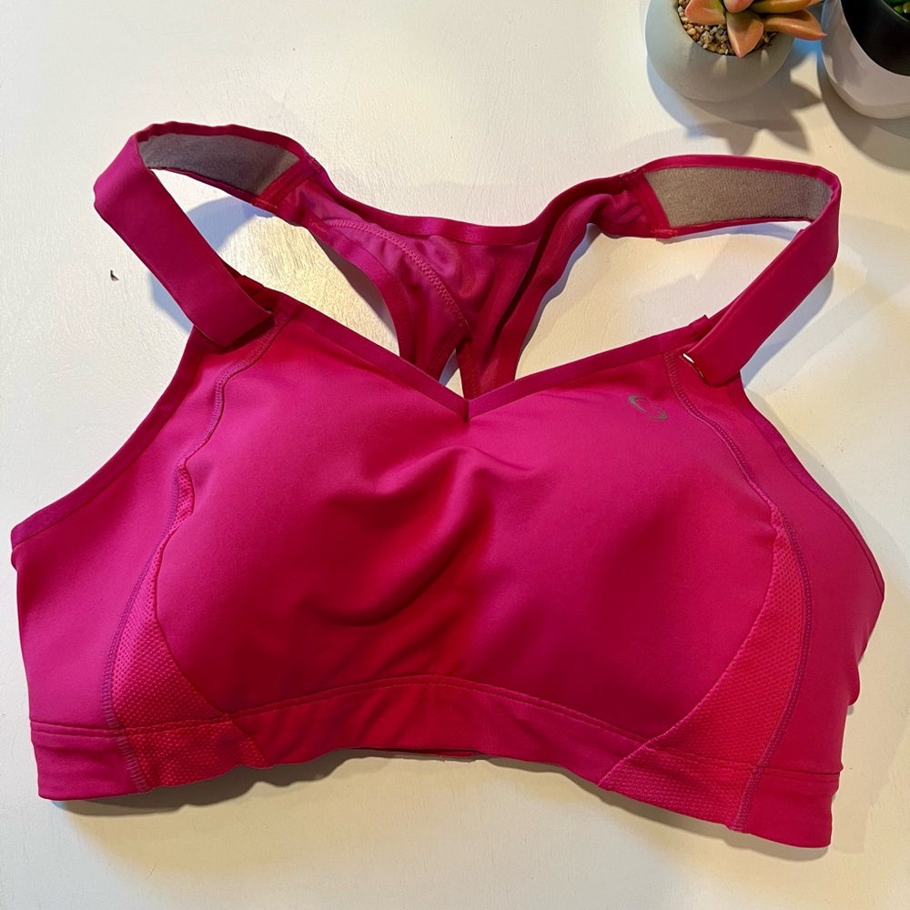 Moving Comfort / Brooks Juno Sports Bra Pink Size 36D